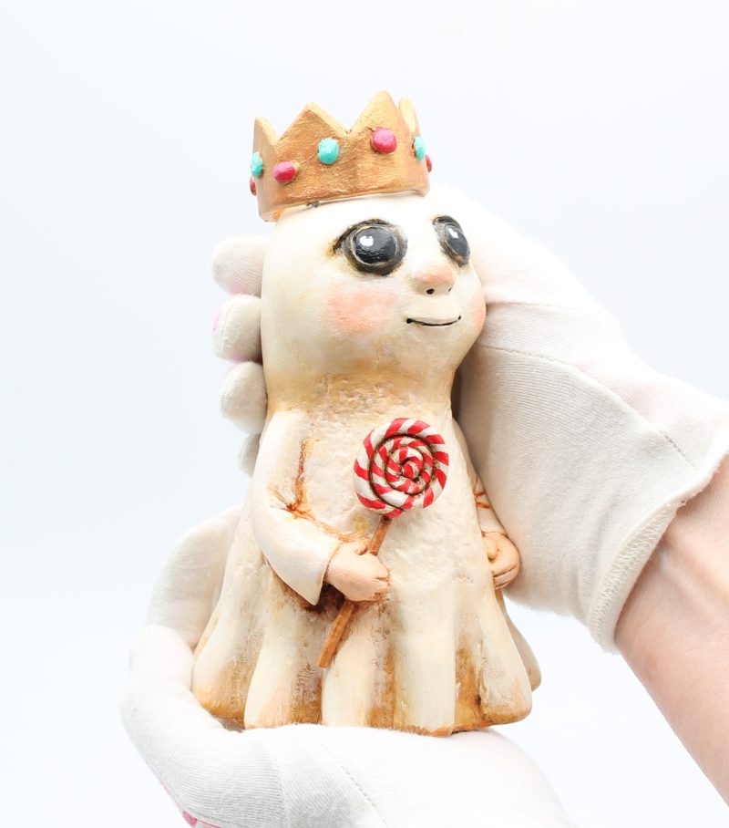 Vintage-Style Halloween Figures .Handmade figurine