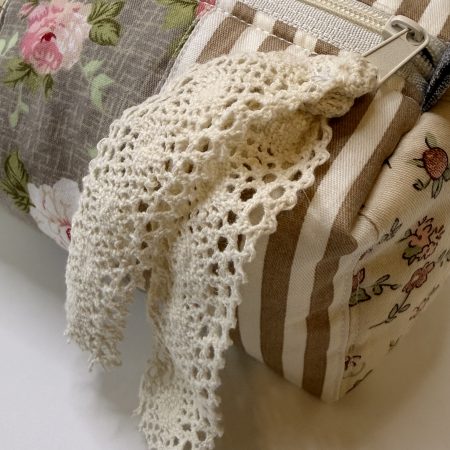 Vintage makeup bags/waterproof inside