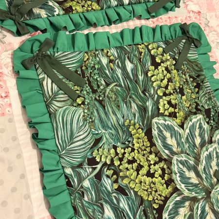 Green Pillowcase /home decor