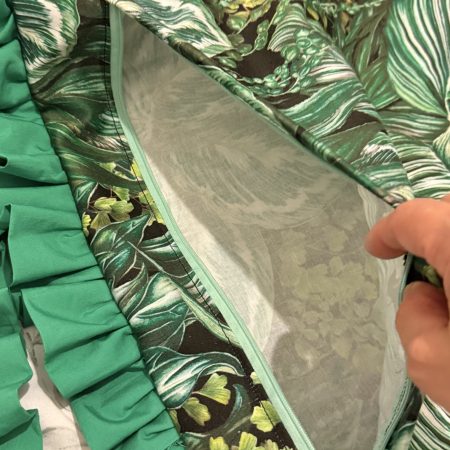 Green Pillowcase /home decor