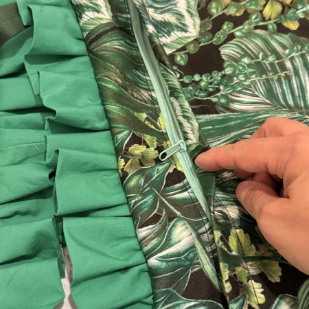 Green Pillowcase /home decor