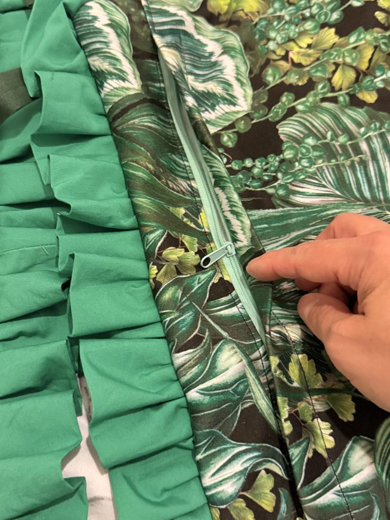 Green Pillowcase /home decor