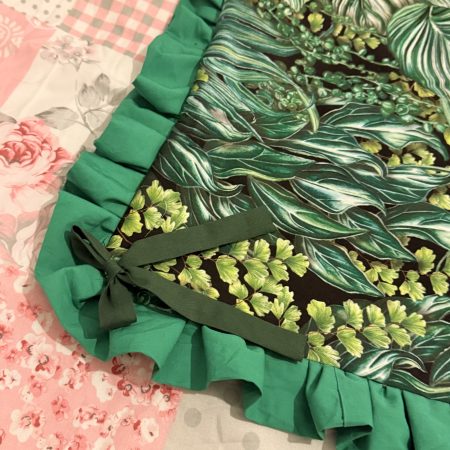 Green Pillowcase /home decor