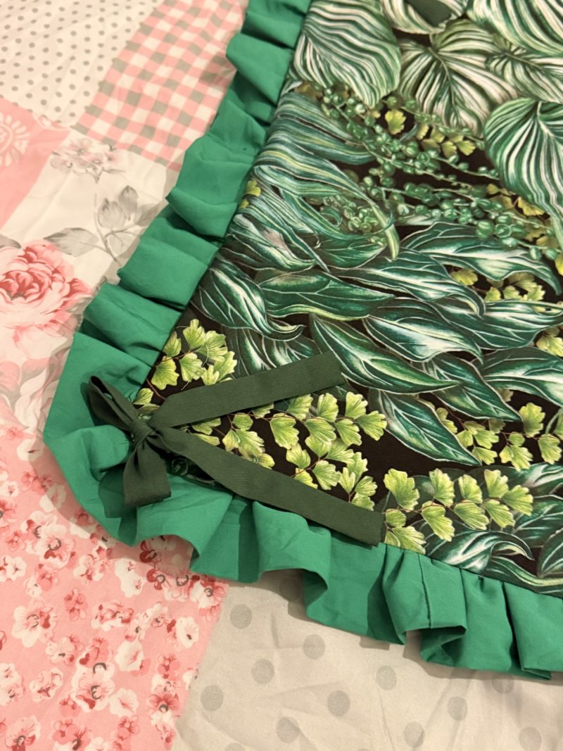 Green Pillowcase /home decor
