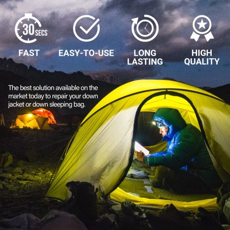 Down Jacket Repair Patches – Moonlight Ocean