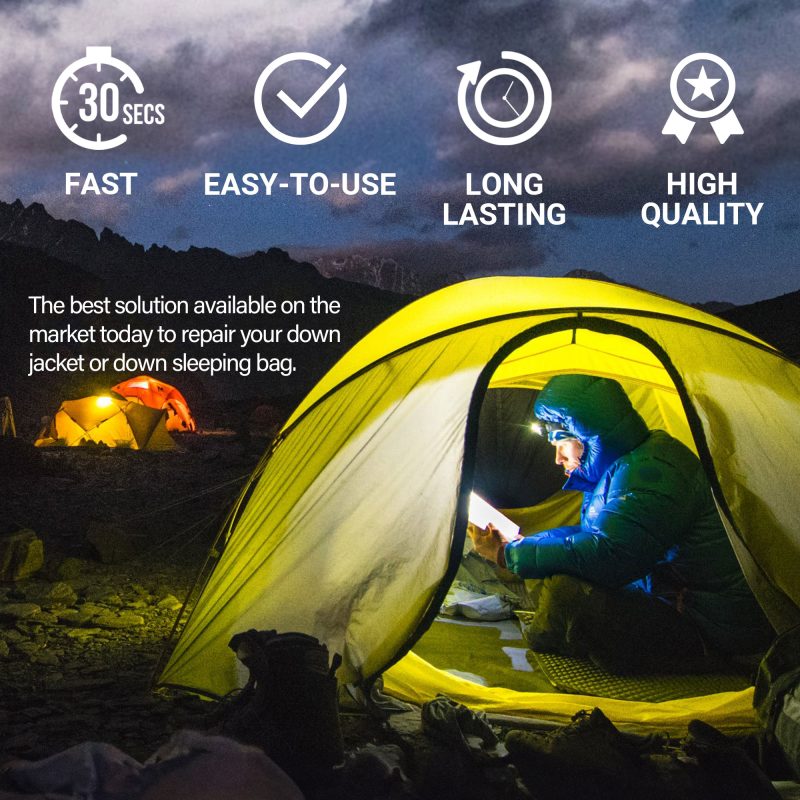 Down Jacket Repair Patches – Moonlight Ocean