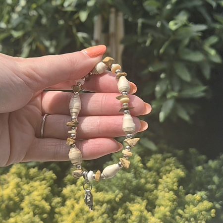 The Earth and Anchor Bracelet (one of a kind)