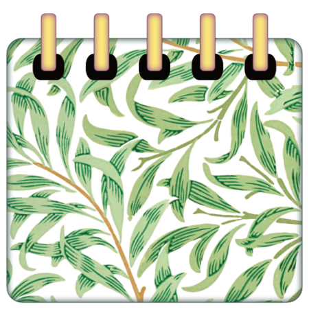 Leafy Desktop Folder Icons - Mac, Windows, Digital Planner Stickers (Digital Download)