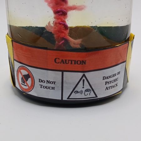 Creepy Curios: Specimen Zero | Brain in a jar | hand-made resin sculpture