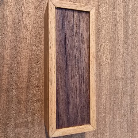Beech and walnut keepsake box
