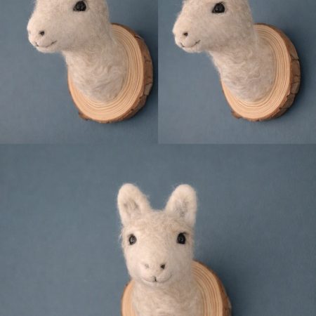 Needle felted llama/alpaca
