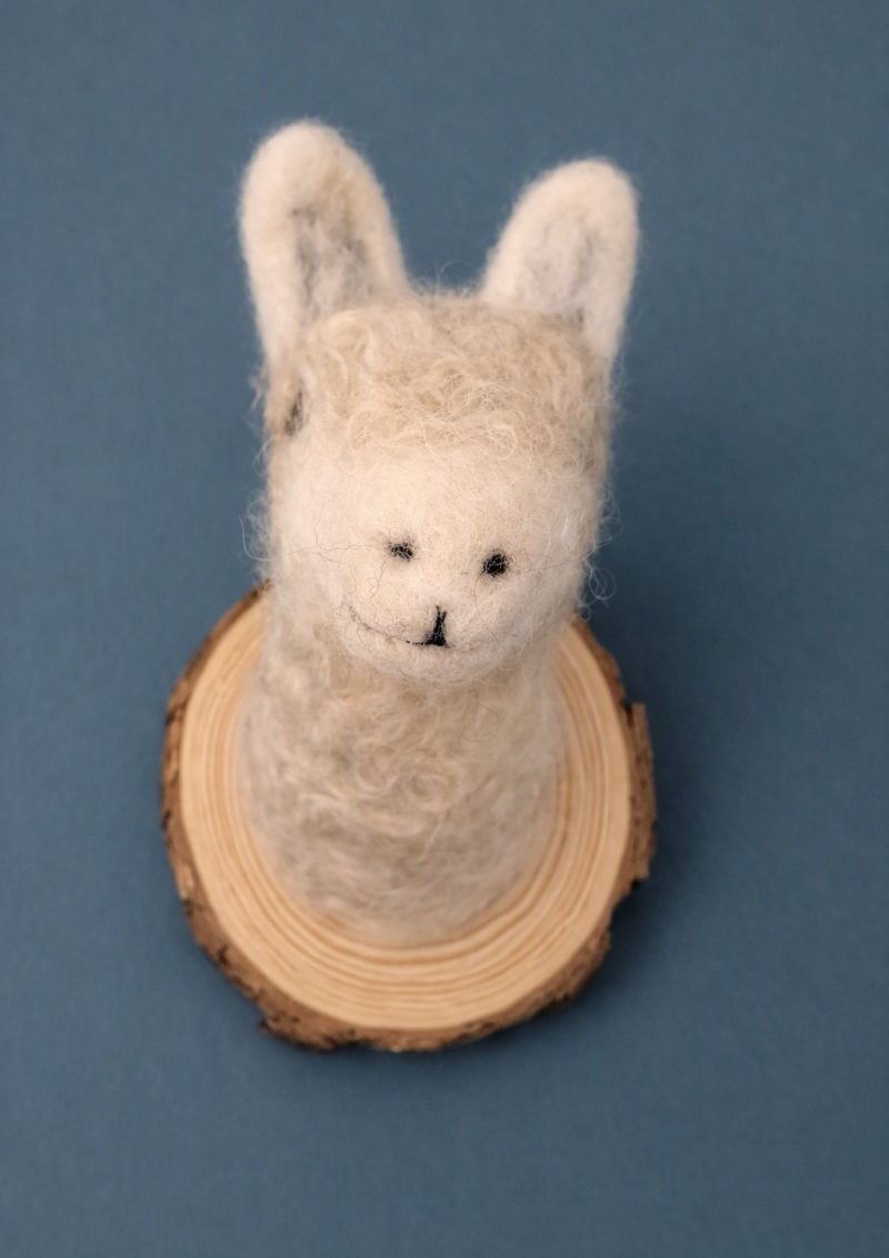 Needle felted llama/alpaca