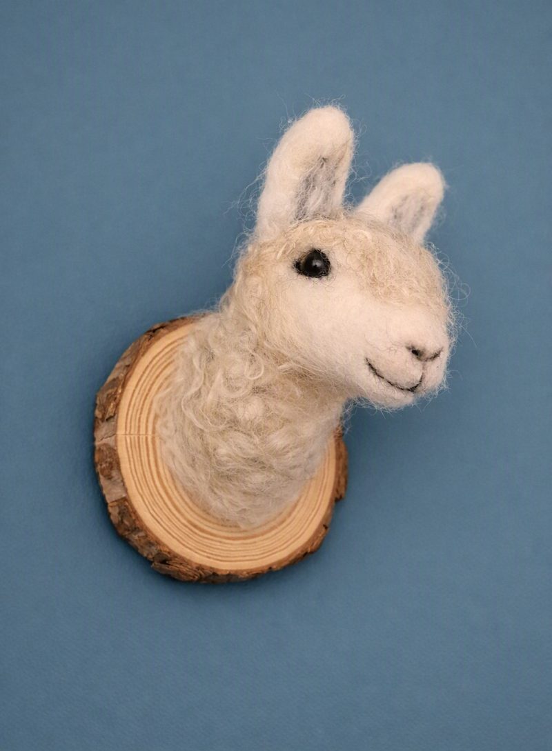 Needle felted llama/alpaca