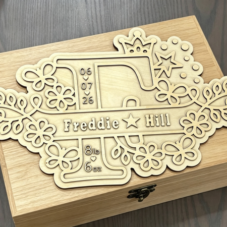 Personalised Wooden Baby Plaques
