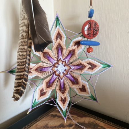 Handmade mandala 'Summer Flower