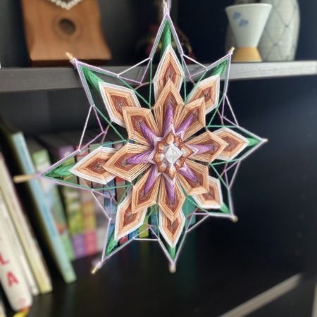 Handmade mandala 'Summer Flower