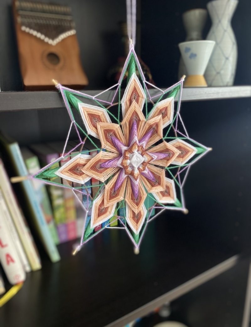 Handmade mandala 'Summer Flower