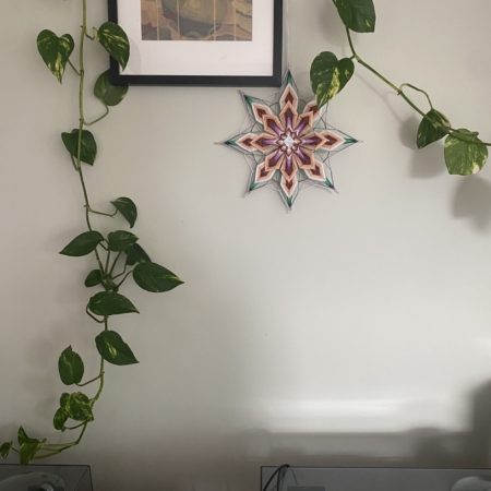 Handmade mandala 'Summer Flower
