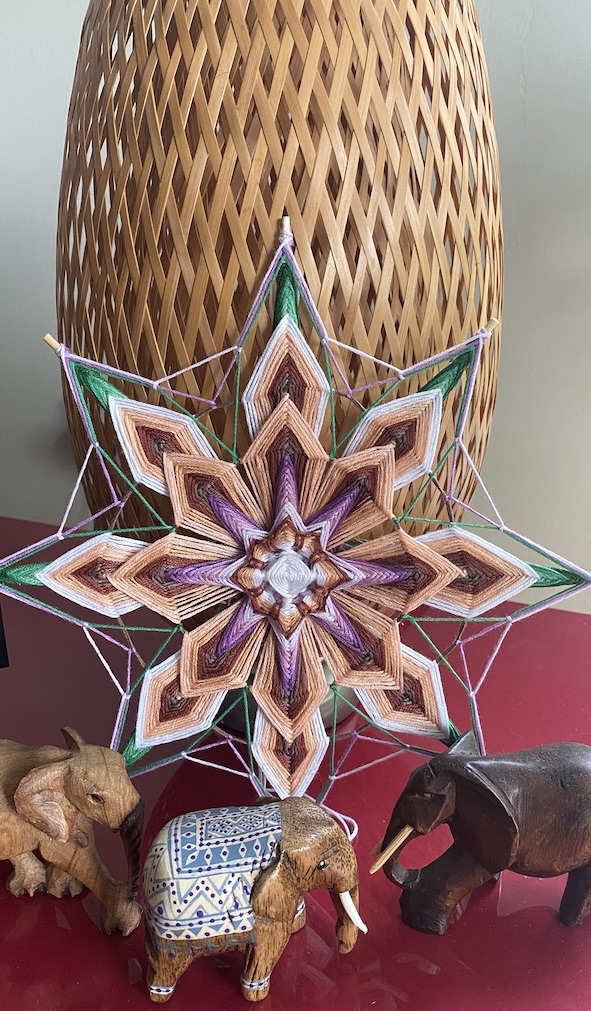 Handmade mandala 'Summer Flower