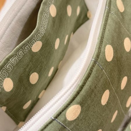 Sage Green Cottagecore Ruffle Shoulder Bag – Handmade Coquette Style