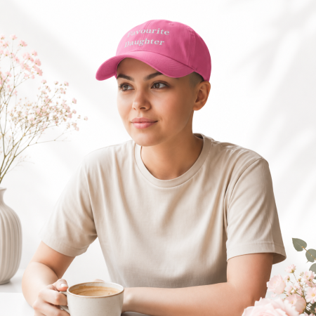 Embroidered Favourite Daughter Baseball Cap | Funny Family Gift | Birthday gift | Daughter for Gift | Valentines Day Gift | Embroidered Baseball Cap, | Birthday Gift From Mom or Dad