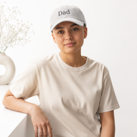 Personalised Dad Embroidered Hat | Custom Grandpa Hat | Vintage Baseball Cap for New Dad | Father's Day Gift for Dad, Papa