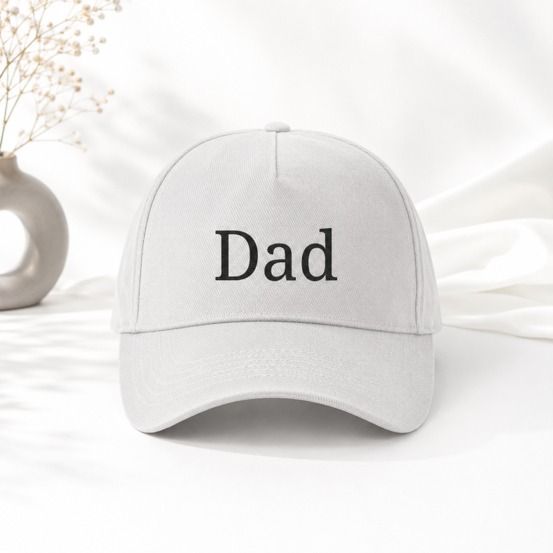 Personalised Dad Embroidered Hat | Custom Grandpa Hat | Vintage Baseball Cap for New Dad | Father's Day Gift for Dad, Papa
