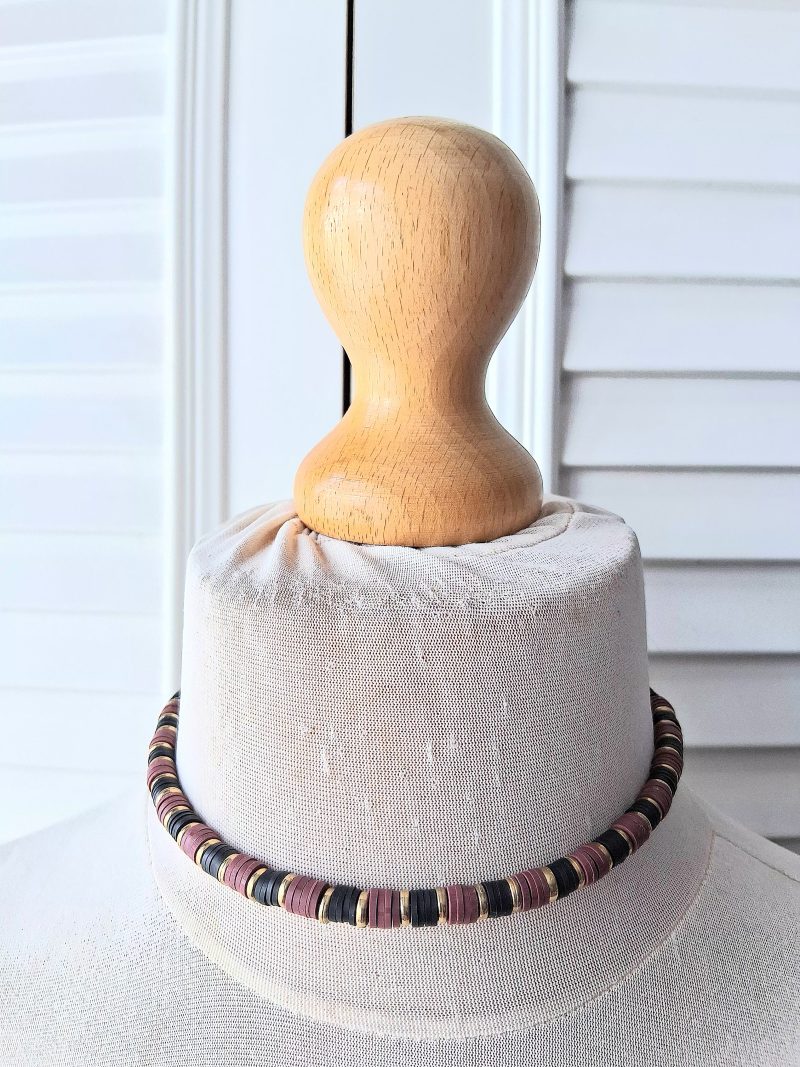 Silicone Bead Choker Necklace