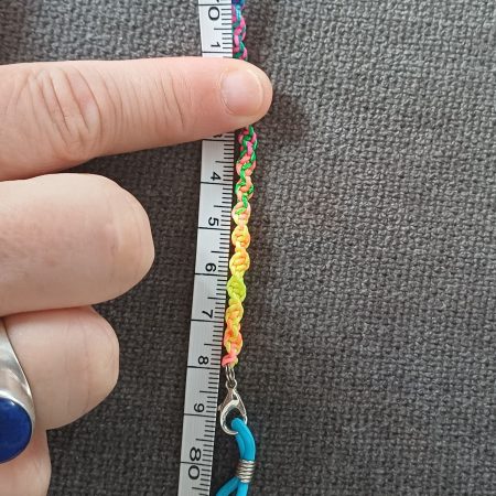 2 In 1 Face Mask Lanyard & Glasses Holder - Bright Multicoloured