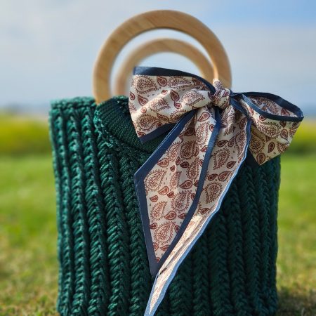 ¤ Emerald Moss ¤ crochet handbag size M