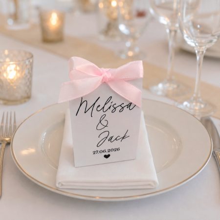 FULLY ASSEMBLED Personalised Wedding Favour, Mint Wedding Favour, Photo Wedding Mints