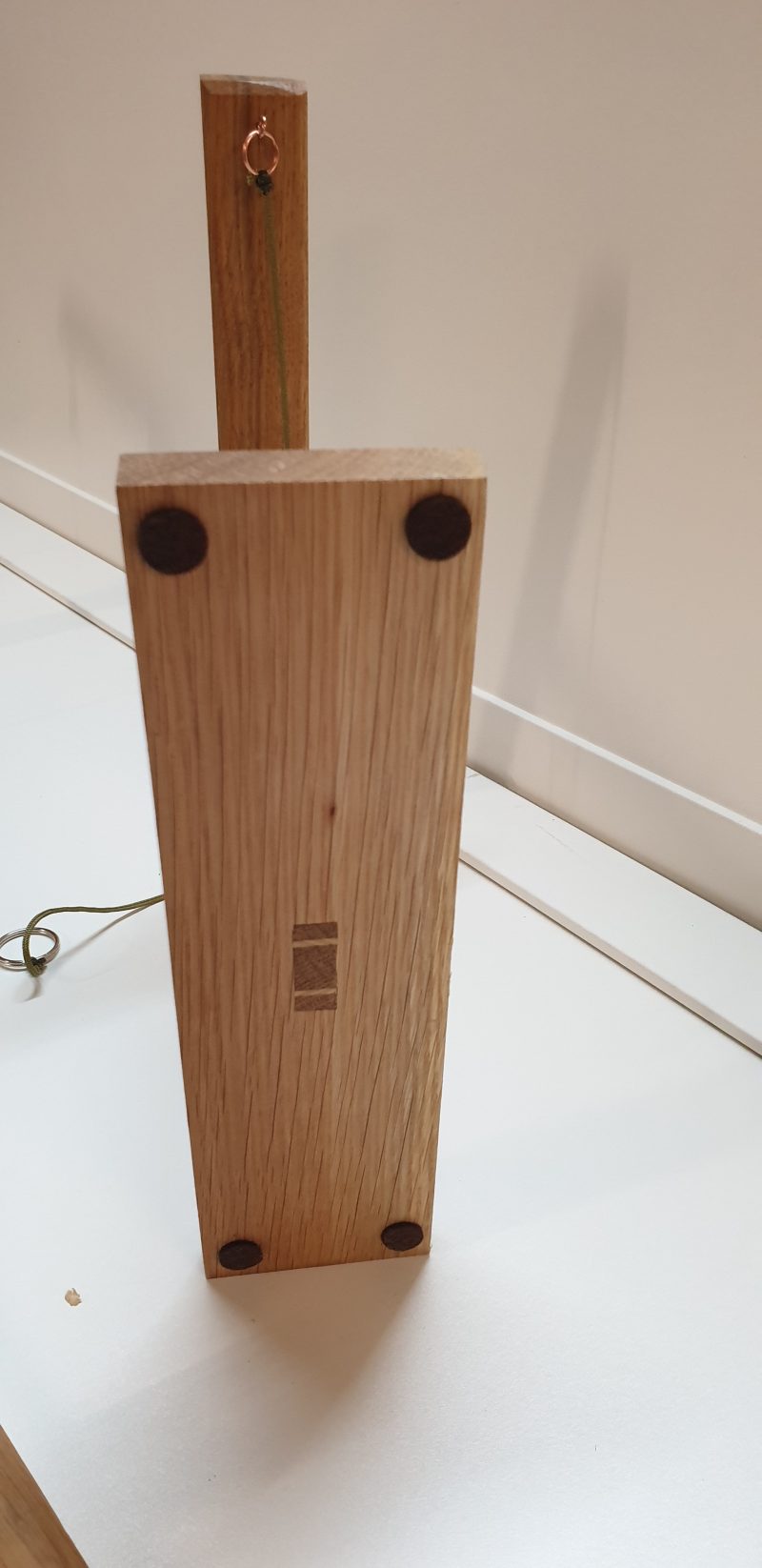 Hand made Ring Toss Game complete with shot glass