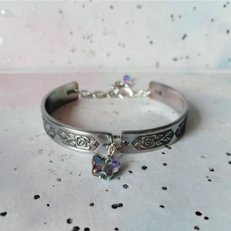 Upcycled Spoon Bracelet with Choice of Charms | Eco-Friendly Gift