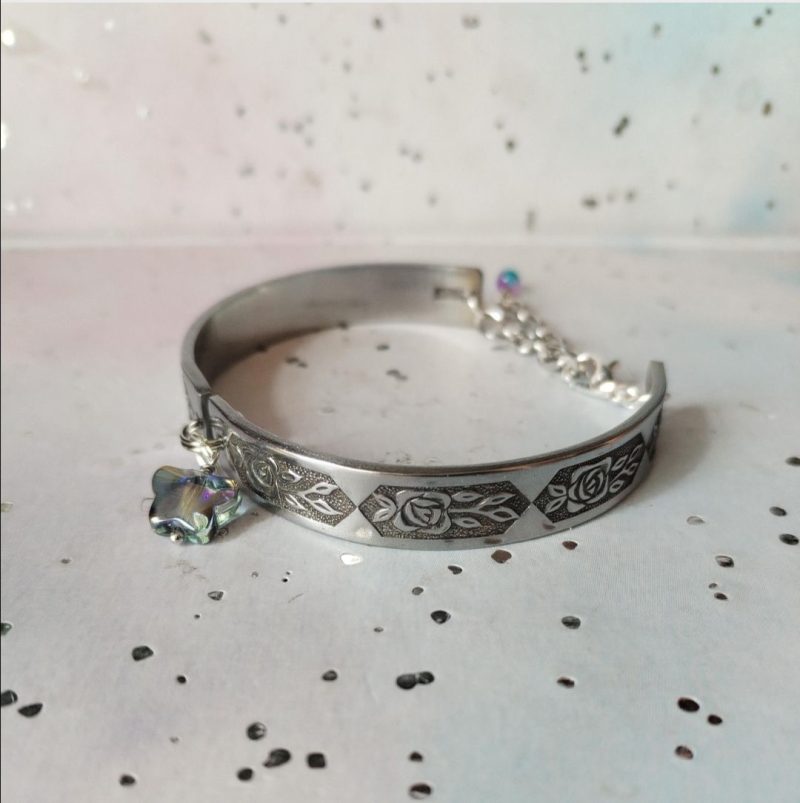 Upcycled Spoon Bracelet with Choice of Charms | Eco-Friendly Gift
