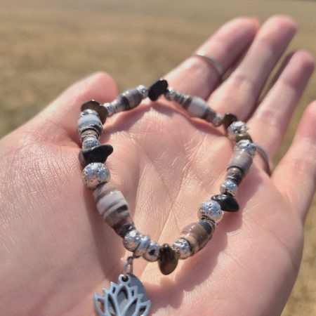 The Obsidian Calm Bracelet (one of a kind)