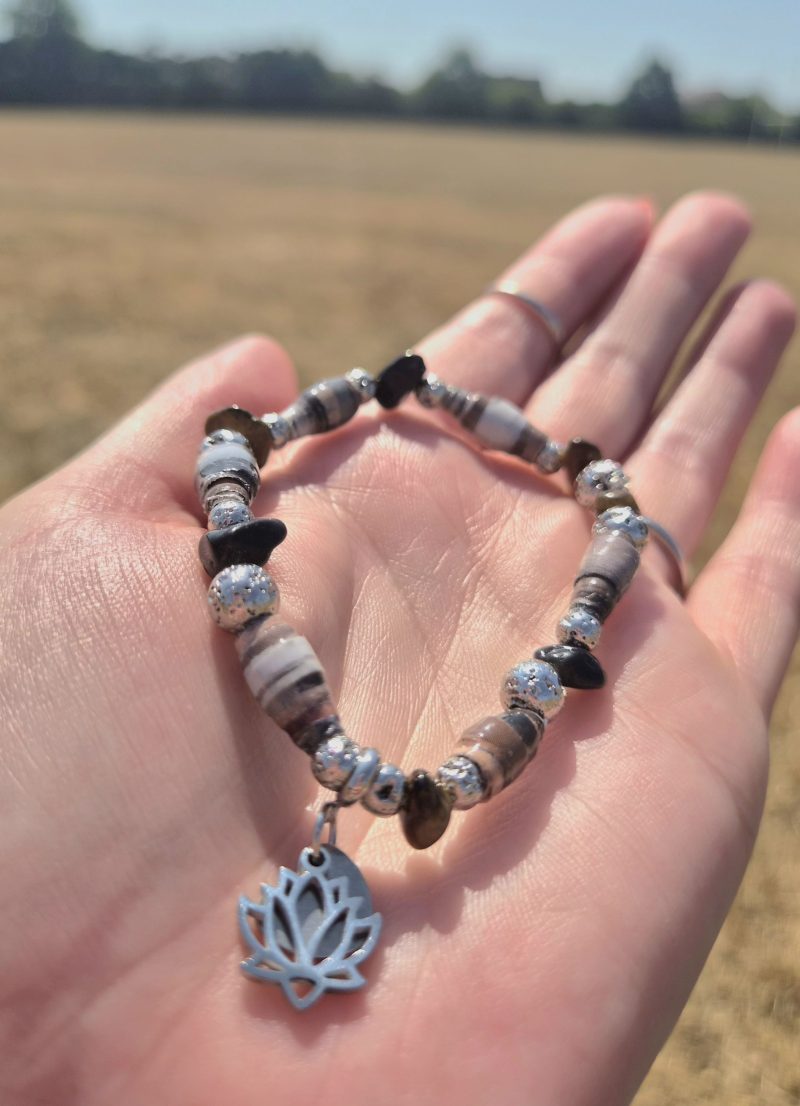 The Obsidian Calm Bracelet (one of a kind)