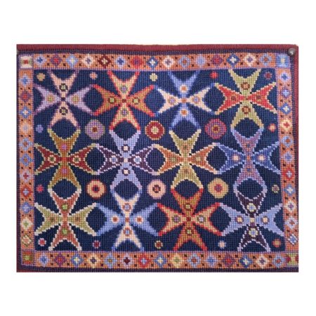 Maltese-Cross-tapestry-kit-Traquair-House