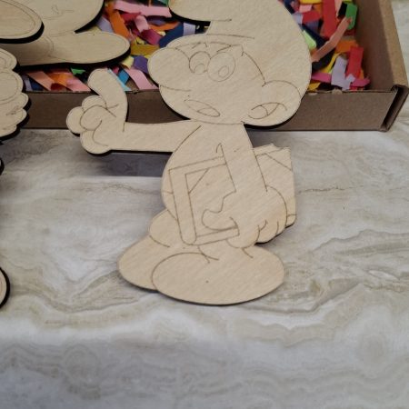 Paint your own Smurf's Craft kit - Holiday Painting Kit - Wooden Figures
