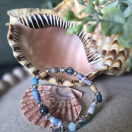 The Glistening Shoreline Bracelet (one of a kind)