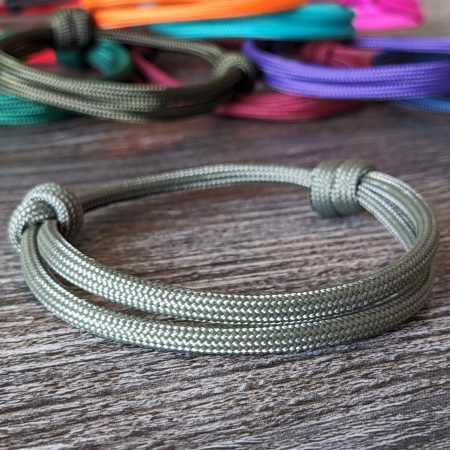 Adjustable Cord Bracelet – Custom Colours and Beads