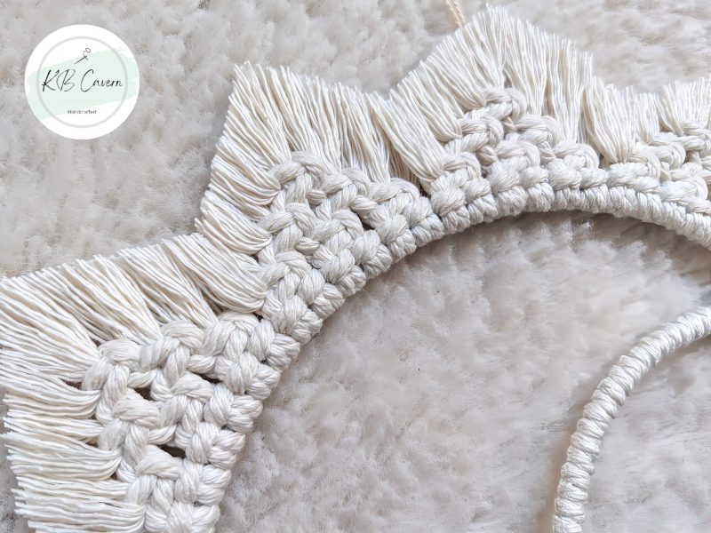 Macrame Moon Wall hanging | Moon Child, Boho Tapestry, Bedroom Decor