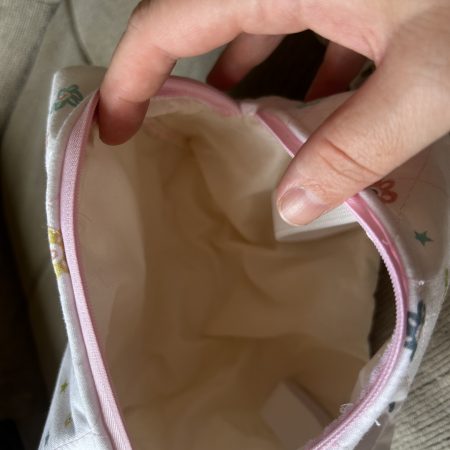 Baby nappy and wipes bag