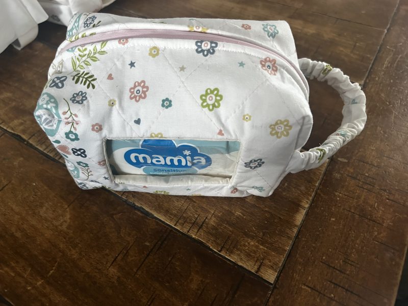 Baby nappy and wipes bag