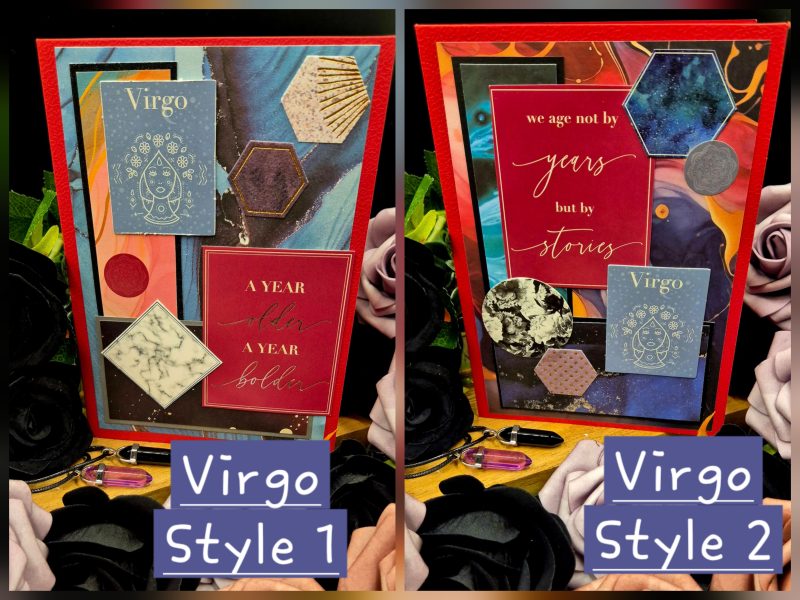Virgo Horoscope Zodiac Birthday Card | Handmade Star Sign Greeting Card | Astrology Birthday Card | All 12 Zodiac Signs Available (Copy)