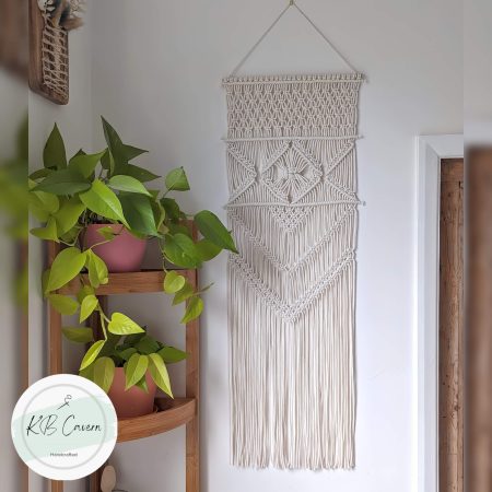 Macrame Wall Hanging | Boho Tapestry, Natural Home Decor