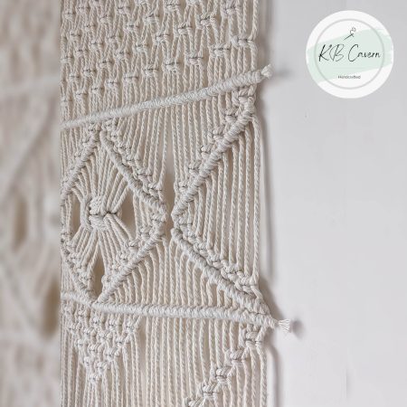 Macrame Wall Hanging | Boho Tapestry, Natural Home Decor