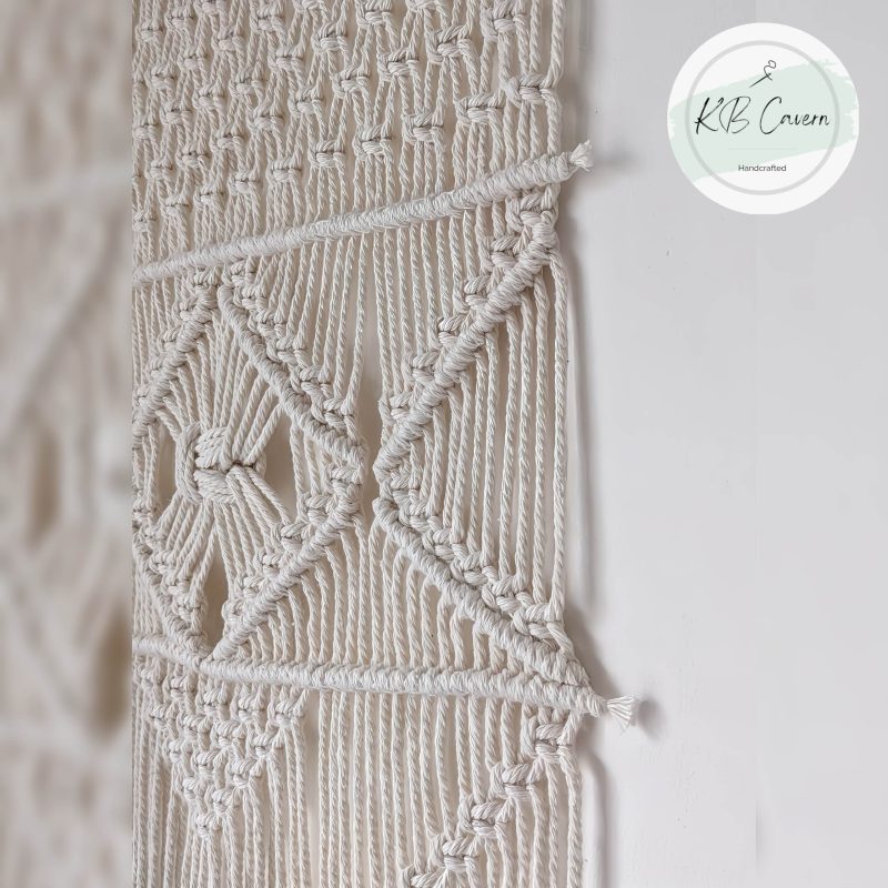 Macrame Wall Hanging | Boho Tapestry, Natural Home Decor