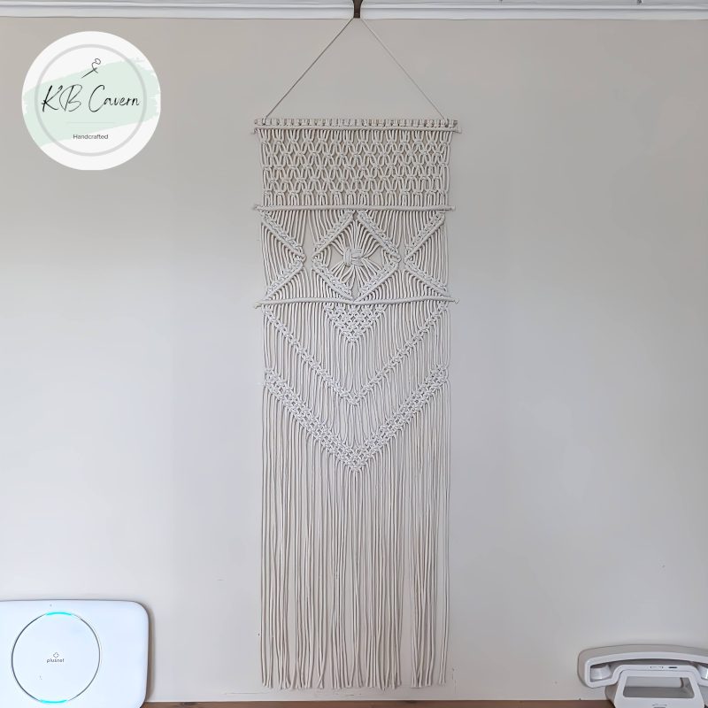 Macrame Wall Hanging | Boho Tapestry, Natural Home Decor