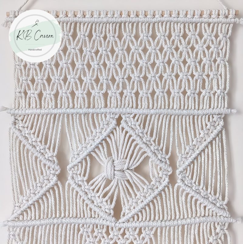 Macrame Wall Hanging | Boho Tapestry, Natural Home Decor