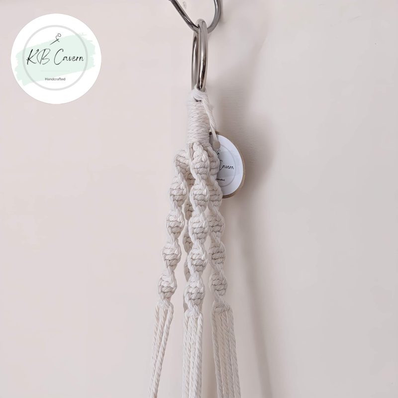 Macramé Plant Hanger – Boho Hanging Indoor Planter